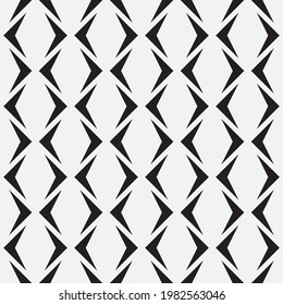 Seamless   vector pattern. Abstract geometric reticulate background. Monochrome  stylish texture.