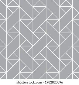 Seamless   vector pattern. Abstract geometric reticulate background. Monochrome  stylish texture.