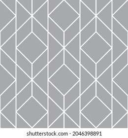 Seamless   vector pattern. Abstract geometric reticulate background. Monochrome  stylish texture.