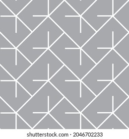 
Seamless   vector pattern. Abstract geometric reticulate background. Monochrome  stylish texture.
