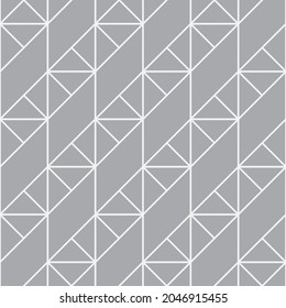 
Seamless   vector pattern. Abstract geometric reticulate background. Monochrome  stylish texture.
