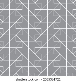 
Seamless   vector pattern. Abstract geometric reticulate background. Monochrome  stylish texture.
