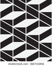 
Seamless   vector pattern. Abstract geometric reticulate background. Monochrome  stylish texture.
