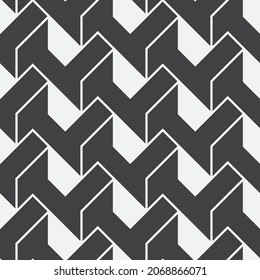 
Seamless   vector pattern. Abstract geometric reticulate background. Monochrome  stylish texture.
