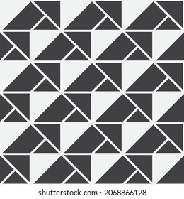 
Seamless   vector pattern. Abstract geometric reticulate background. Monochrome  stylish texture.
