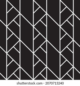 
Seamless   vector pattern. Abstract geometric reticulate background. Monochrome  stylish texture.
