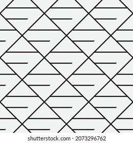 
Seamless   vector pattern. Abstract geometric reticulate background. Monochrome  stylish texture.
