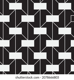 
Seamless   vector pattern. Abstract geometric reticulate background. Monochrome  stylish texture.
