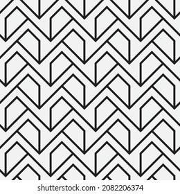 Seamless   vector pattern. Abstract geometric reticulate background. Monochrome  stylish texture.