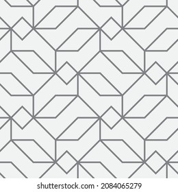 Seamless   vector pattern. Abstract geometric reticulate background. Monochrome  stylish texture.
