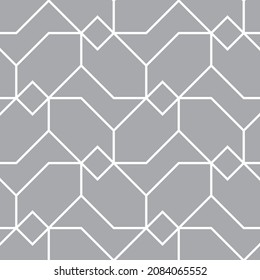 Seamless   vector pattern. Abstract geometric reticulate background. Monochrome  stylish texture.
