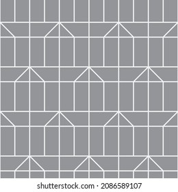 Seamless   vector pattern. Abstract geometric reticulate background. Monochrome  stylish texture.