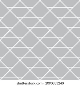 Seamless   vector pattern. Abstract geometric reticulate background. Monochrome  stylish texture.
