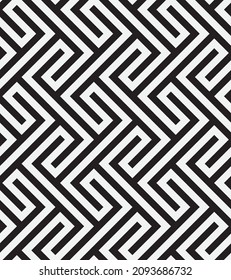 
Seamless   vector pattern. Abstract geometric reticulate background. Monochrome  stylish texture.
