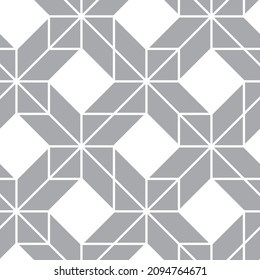 Seamless   vector pattern. Abstract geometric reticulate background. Monochrome  stylish texture.