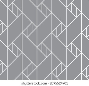Seamless   vector pattern. Abstract geometric reticulate background. Monochrome  stylish texture.