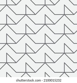 Seamless   vector pattern. Abstract geometric reticulate background. Monochrome  stylish texture.