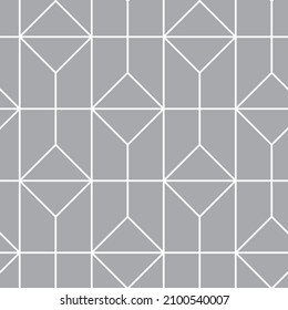 Seamless   vector pattern. Abstract geometric reticulate background. Monochrome  stylish texture.