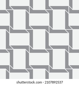 Seamless   vector pattern. Abstract geometric reticulate background. Monochrome  stylish texture.