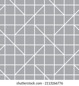 Seamless   vector pattern. Abstract geometric squares background. Monochrome  stylish texture.