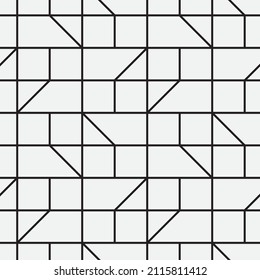 
Seamless   vector pattern. Abstract geometric reticulate background. Monochrome  stylish texture.
