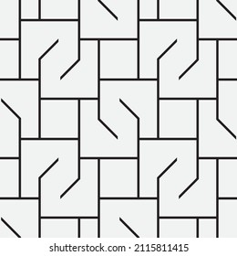 
Seamless   vector pattern. Abstract geometric reticulate background. Monochrome  stylish texture.
