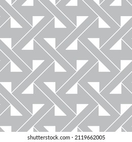 Seamless   vector pattern. Abstract geometric reticulate background. Monochrome  stylish texture.