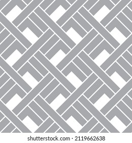 Seamless   vector pattern. Abstract geometric reticulate background. Monochrome  stylish texture.
