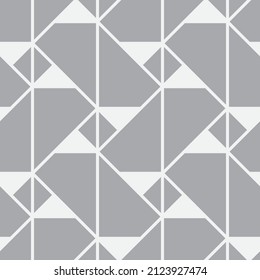 Seamless   vector pattern. Abstract geometric reticulate background. Monochrome  stylish texture.