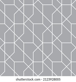 Seamless   vector pattern. Abstract geometric reticulate background. Monochrome  stylish texture.