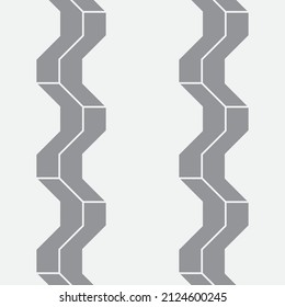 Seamless   vector pattern. Abstract geometric background. Monochrome  stylish texture.