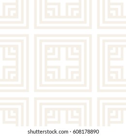 Seamless Vector Pattern. Abstract Geometric Background. Linear Grid Structure.