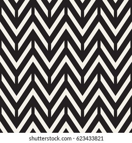 Seamless Mountains Arrows Pattern Repeated Chevrons Stock Vector ...