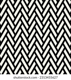 Seamless vector pattern. Abstract graphic background. Rhythmic structure of herringbone. Simple geometric tileable swatch.