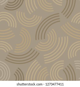 
Seamless vector pattern with an abstract image of half rings