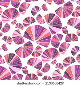 Seamless vector pattern with abstract modern doodles. Bright summer print. Trendy colorful background. Vintage geometric doodles.	
