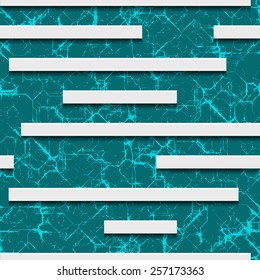 Seamless vector pattern with abstract paper elements