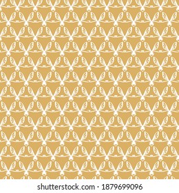 Seamless vector pattern with abstract symmetric ornament. Decorative background in ethnic motives. Design for textiles, wallpaper and other surfaces.