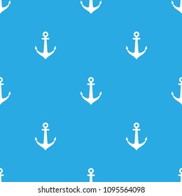 Seamless vector pattern with anchors. Seamless pattern can be used for wallpaper, pattern fills, web page background, surface textures.