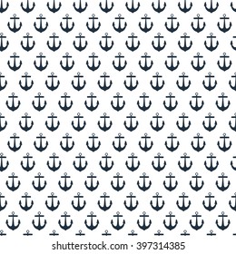 seamless vector pattern with anchors. seamless pattern for wallpaper, web page background, surface textures.