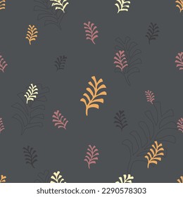 Seamless vector pattern. Autumn motive.