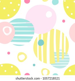 seamless vector pattern for baby and kid design 