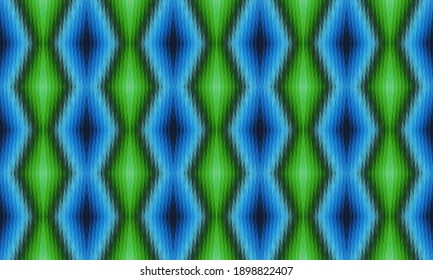 Seamless vector pattern. Background for decor or ethnic Mexican fabric pattern with colorful stripes. Can be used for ceramic tiles, wallpapers, linoleum, textiles.