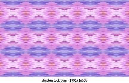 Seamless vector pattern. Background for decor or ethnic Mexican fabric pattern with colorful stripes. Can be used for ceramic tiles, wallpapers, linoleum, textiles.