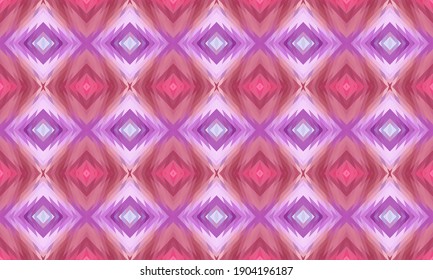 Seamless vector pattern. Background for decor or ethnic Mexican fabric pattern with colorful stripes. Can be used for ceramic tiles, wallpapers, linoleum, textiles.
