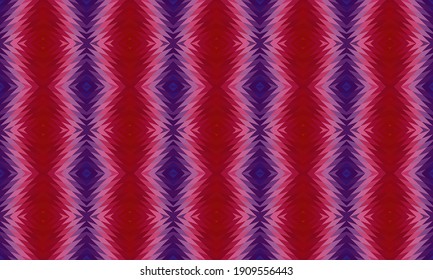 Seamless vector pattern. Background for decor or ethnic Mexican fabric pattern with colorful stripes. Can be used for ceramic tiles, wallpapers, linoleum, textiles.