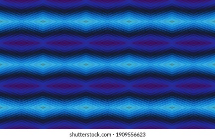 Seamless vector pattern. Background for decor or ethnic Mexican fabric pattern with colorful stripes. Can be used for ceramic tiles, wallpapers, linoleum, textiles.