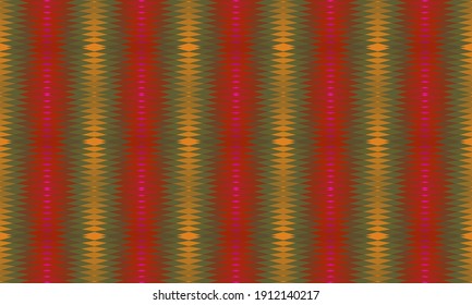 Seamless vector pattern. Background for decor or ethnic Mexican fabric pattern with colorful stripes. Can be used for ceramic tiles, wallpapers, linoleum, textiles.