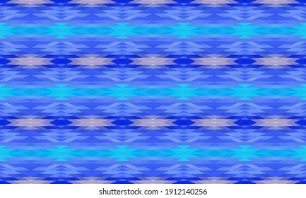 Seamless vector pattern. Background for decor or ethnic Mexican fabric pattern with colorful stripes. Can be used for ceramic tiles, wallpapers, linoleum, textiles.