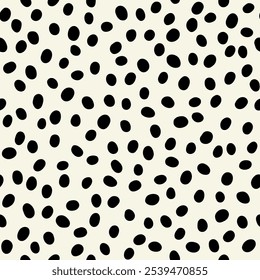 Seamless vector pattern, background with dotted texture